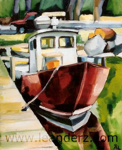 painting fiskelaget_XVIII
