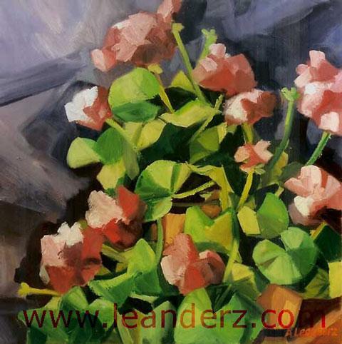 painting marbackapelargon_II