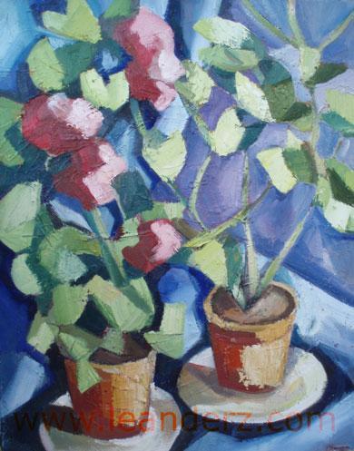 painting marbackapelargon_V