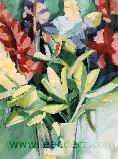 painting sommarbukett
