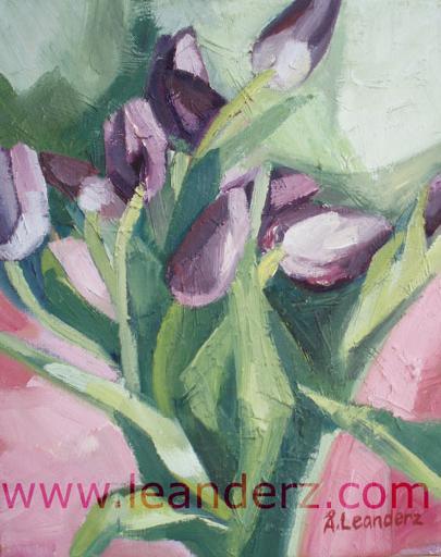 painting tulpaner_II