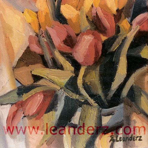 painting tulpaner_IV