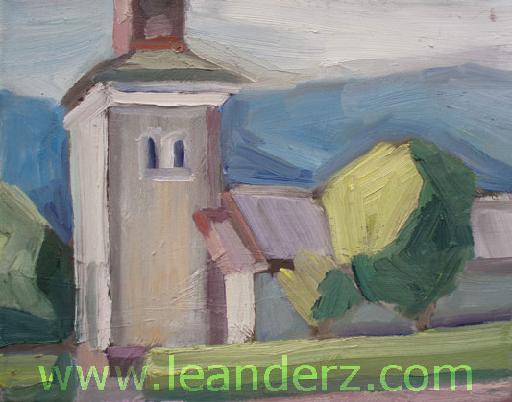 painting kyrka-hova