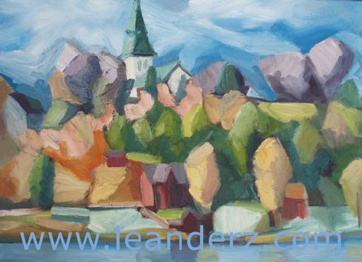 painting kyrka_storakil_III