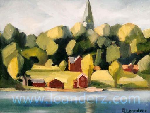 painting kyrka_storakil_IV