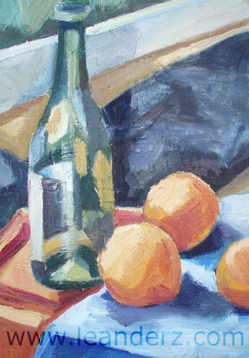 painting apelsiner_VI