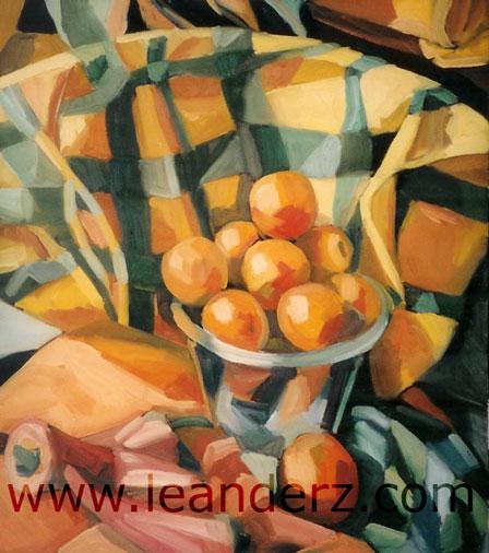 painting apelsiner_VII