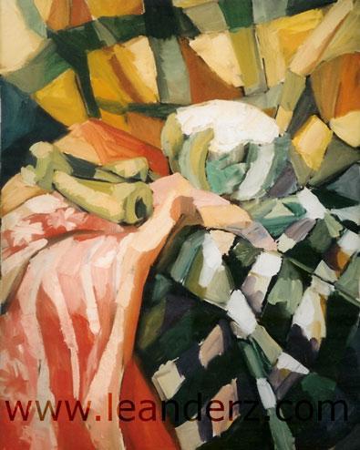 painting blomkal_IV