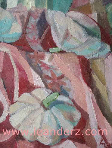 painting zucchini_II
